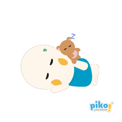 Sleepy Sticker by Piko Cocoton