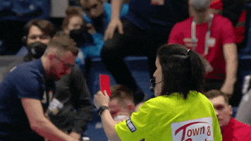 Red Card Sport GIF by EHF