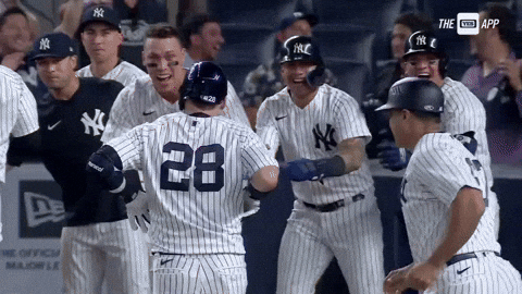 Home Run Celebration GIF by YES Network - Find & Share on GIPHY