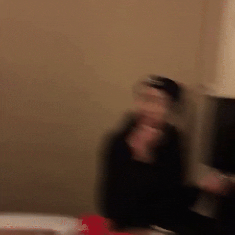Scared GIF
