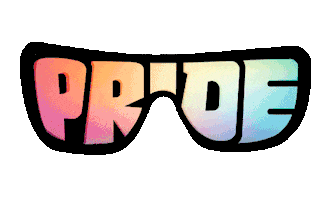 Rainbow Pride Sticker by AMC Studio