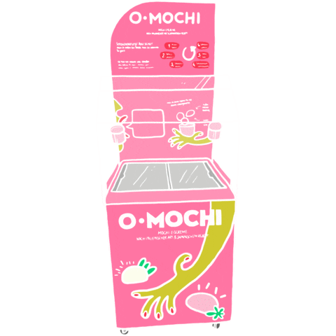 Pink Baby Sticker by O-Mochi