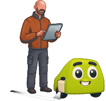 Robot Technology Sticker by Turf Tank