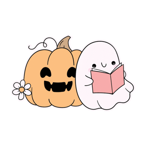 Halloween Read Sticker by Schoolgirl Style Classroom Decor