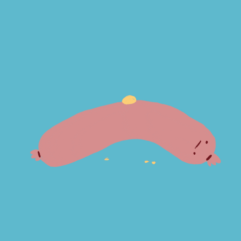 Sausage Wurst GIF by Alice Socal