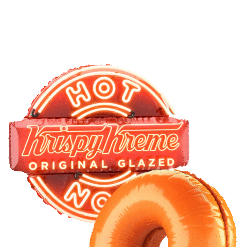Krispy Kreme Breakfast Sticker by Little Caesars Chile