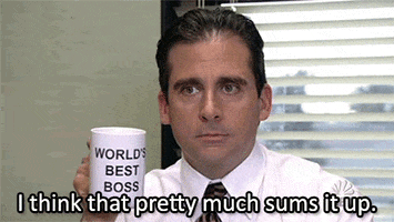 Sums It Up The Office GIF