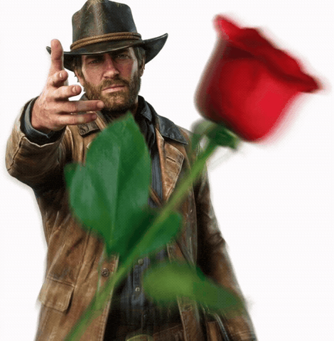 Red Dead Redemption 2 Rose GIF