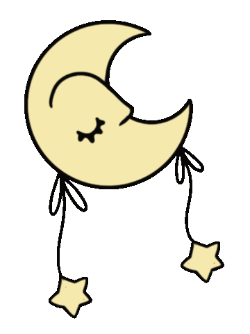 Night Star Sticker by Ants Tattoo atelier