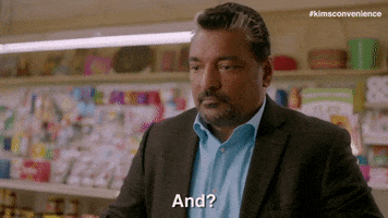 so what comedy GIF by Kim's Convenience