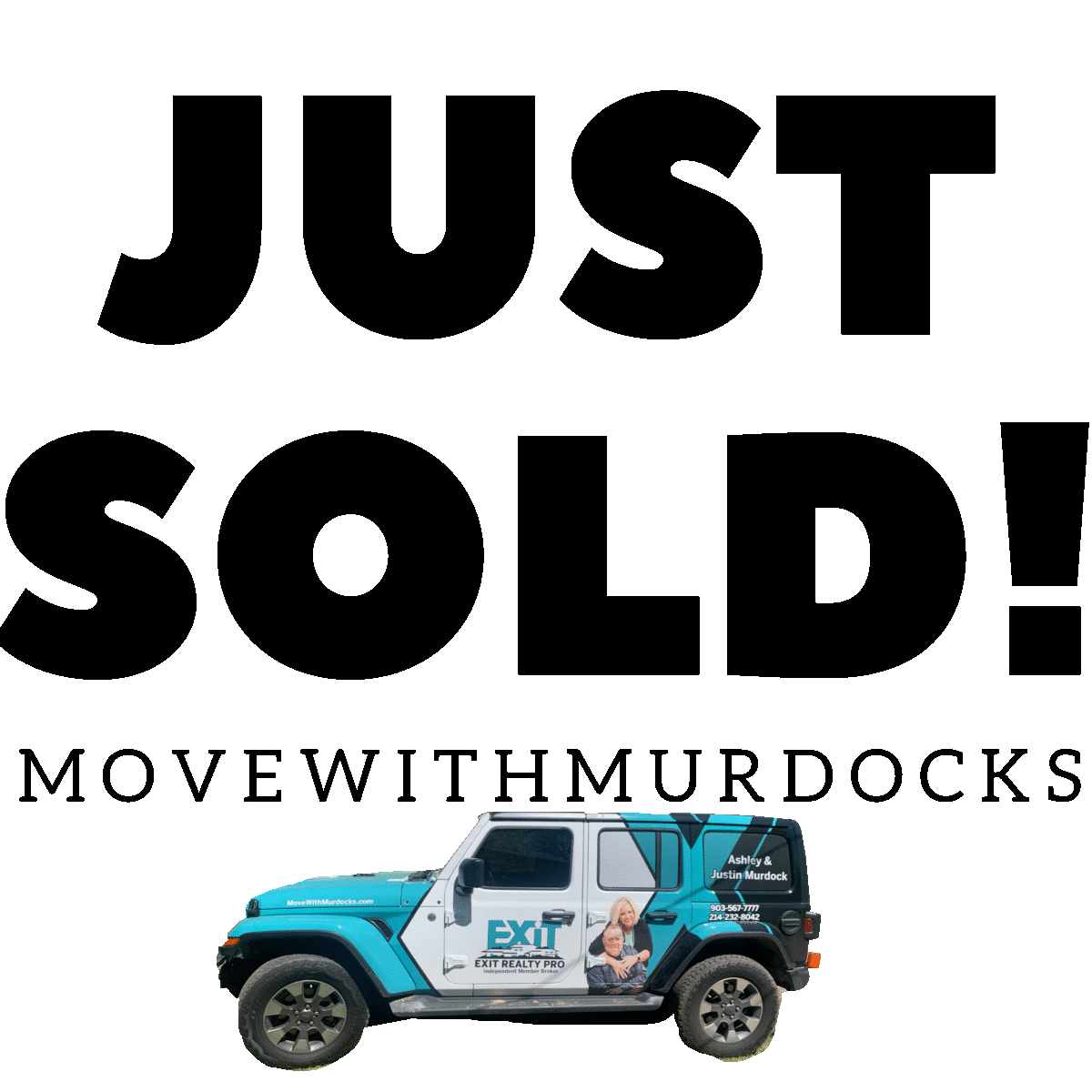 Real Estate Realtor Sticker by Ashley & Justin Murdock, RealtorsEXIT