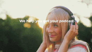 Audio_burst podcast listen creator podcaster GIF