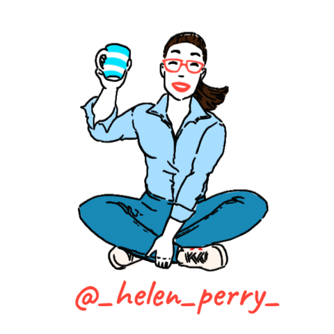 Helen Perry Sticker by Feelgood