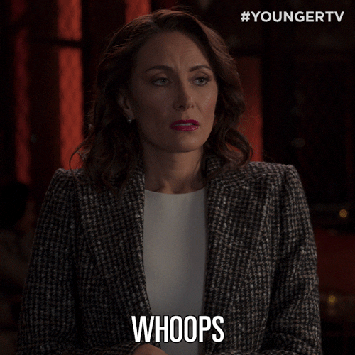Tv Land Oops GIF by YoungerTV