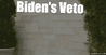 Biden's veto stopping Republicans trying to take your healthcare motion meme