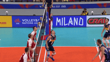 Joy Italy GIF by Volleyball World
