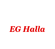 eg-halla Sticker