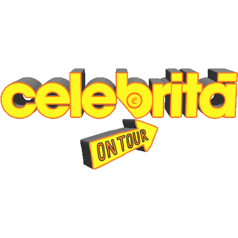 Disco Tour Sticker by Celebrità