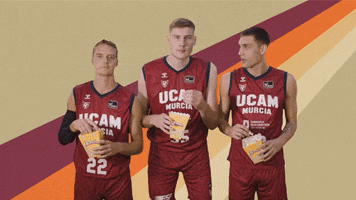 Happy Basketball GIF by UCAM Universidad