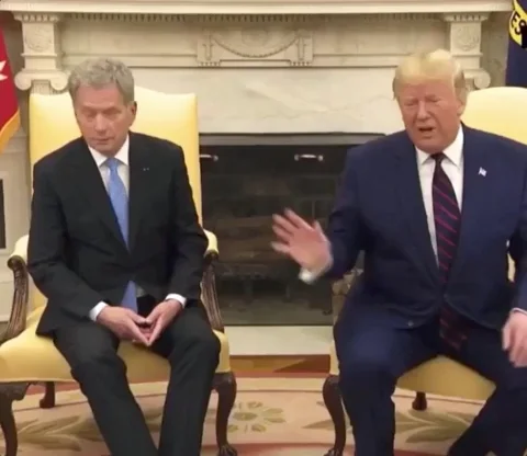 Trump Finland GIF