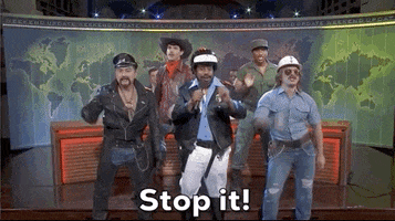 Stop It Village People GIF by Saturday Night Live