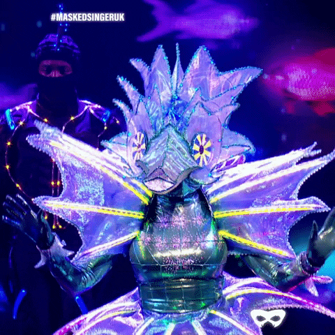 Seahorse GIF by The Masked Singer UK