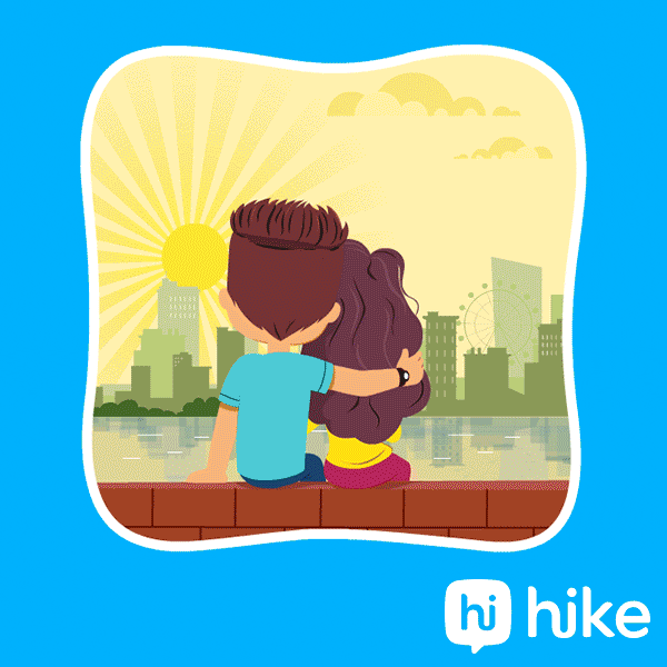 Love You Forever Romance GIF by Hike Sticker Chat