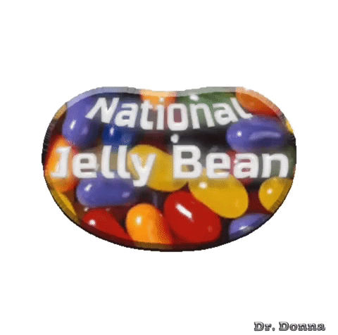 jelly beans rainbow GIF by Dr. Donna Thomas Rodgers