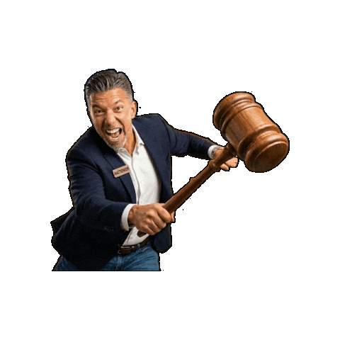 Auction Sticker by RealEstateAuction.com