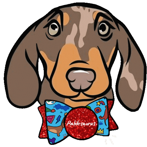 Dog Pablo Sticker by Pablosaurus