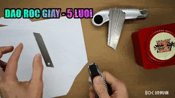 Dao Rọc Giấy GIF