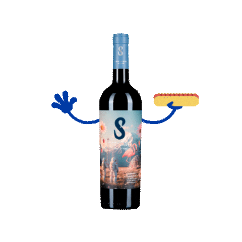 Hot Dog Chile Sticker by Schwaderer Wines
