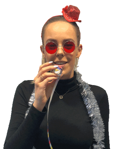 Party Luftschlange Sticker by BIG direkt gesund