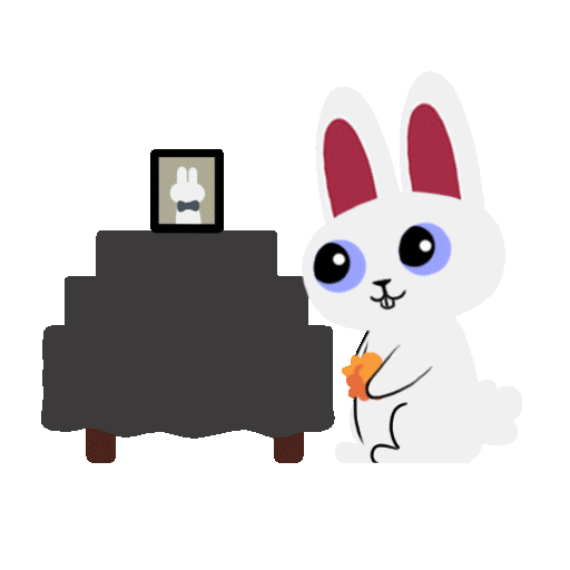 Special Events Bunny Sticker by thedoodlepeople
