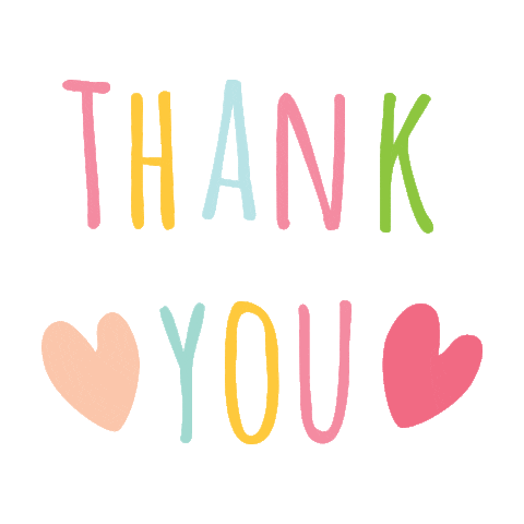 Thanks Thank You Sticker