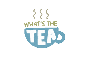 Tea Gossip Sticker
