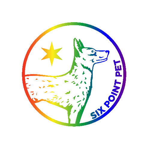 Six Point Pet Sticker