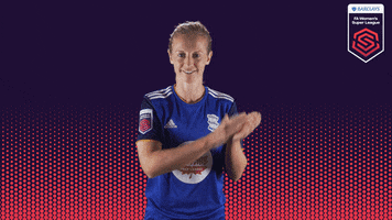 Womens Football Applause GIF by Barclays FAWSL