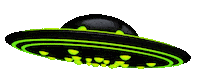 Flying Area 51 Sticker