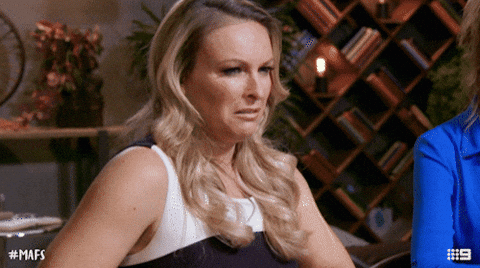 Vomiting Channel 9 GIF by Married At First Sight Australia - Find & Share on GIPHY