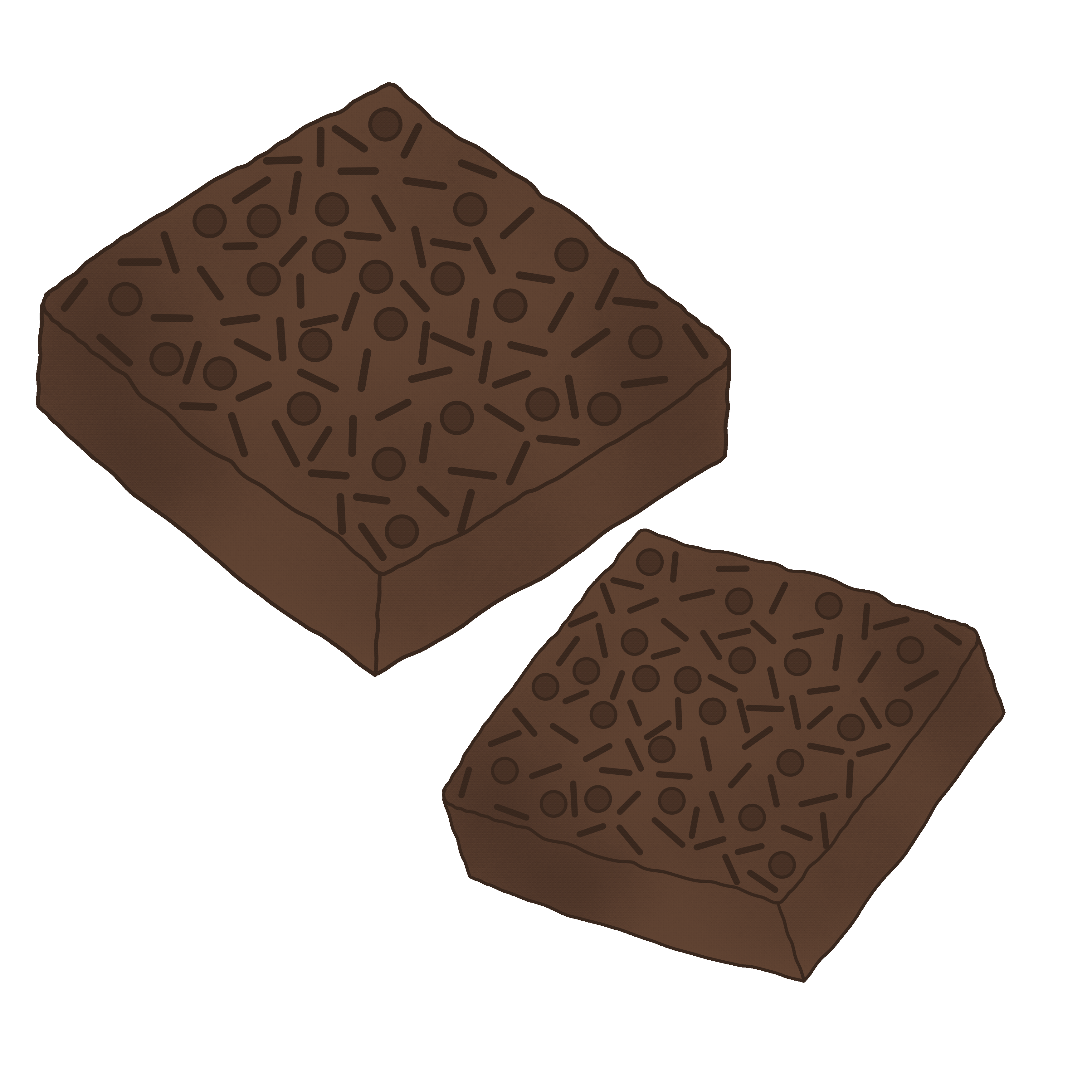 Food Brownie Sticker by Henry&Jules for iOS & Android GIPHY