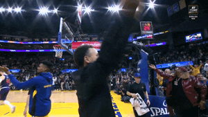 Waving Lets Go GIF by NBA