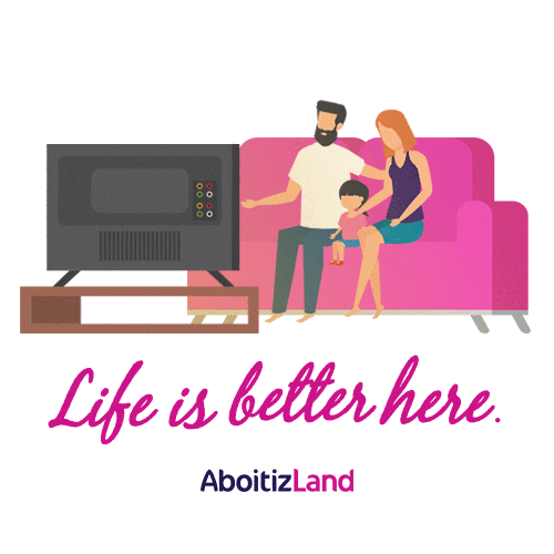 Life Is Better Here Sticker by AboitizLand