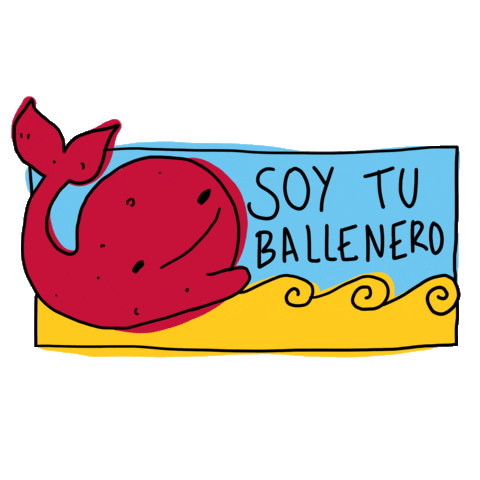 Whale Moby Sticker