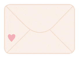 Love Letter Heart Sticker
