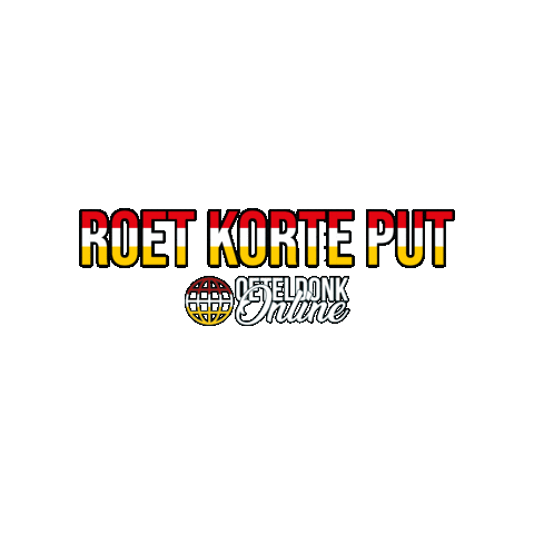 Carnaval Put Sticker by Oeteldonk Online
