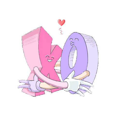 In Love Xo Sticker