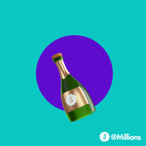 Wine Sparkling GIF by Millions
