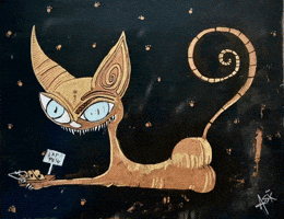 Cat Eat GIF