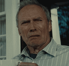 clint eastwood coffee GIF